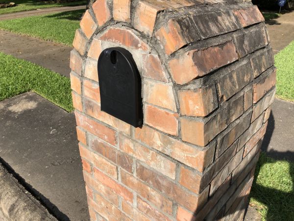Brick Mailbox Repair in Medina