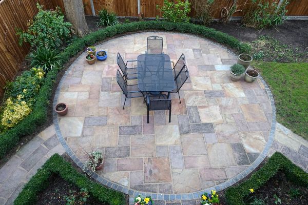 Stone Patio Repair in Medina