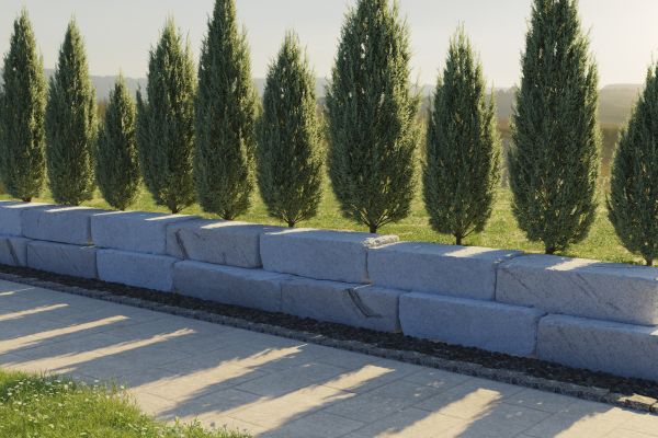 Border Blocks Installation in Medina