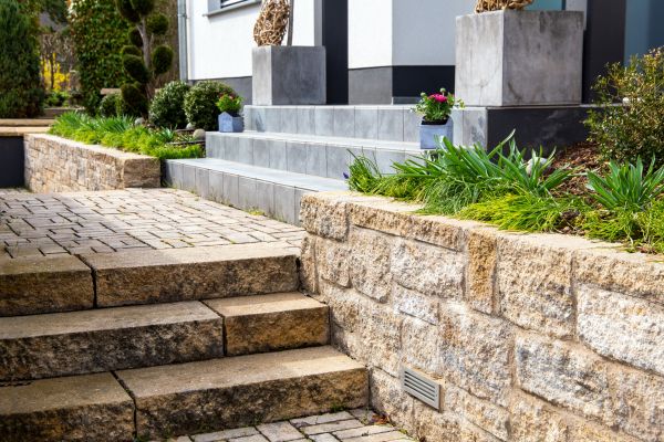 Stone Step Replacement in Medina