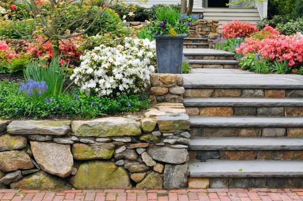 Stone Stairs Repair in Medina