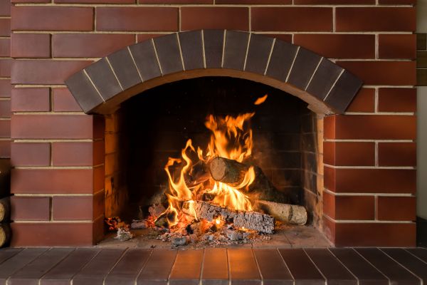 Brick Fireplace Installation in Medina