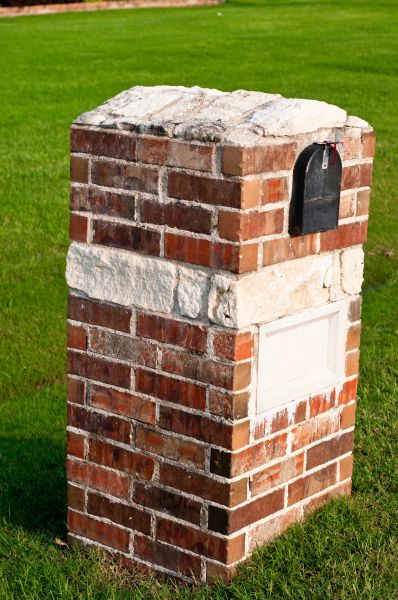 Brick Mailbox Installation in Medina