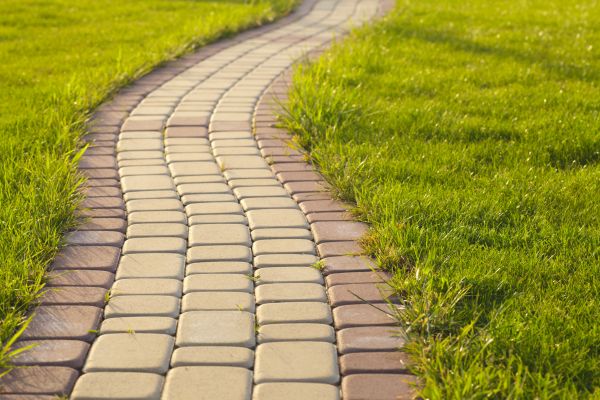 Sidewalk Brick Repair in Medina