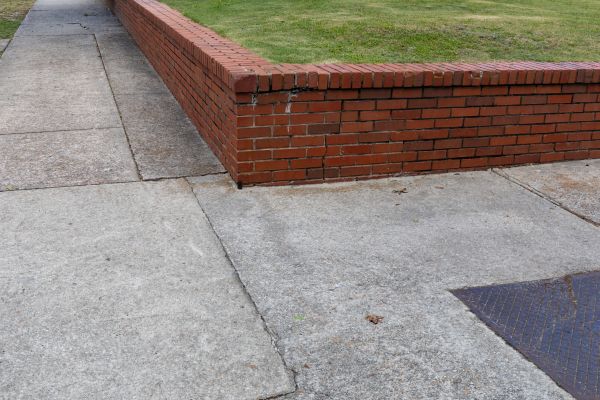 Brick Retaining Wall Repair in Medina